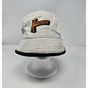 Vintage 2002 Espn Philadelphia X-GAMES Bucket Hat One Size Beige 100% Cotton